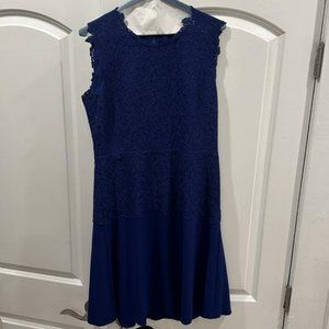 Elie Tahari Royal Blue Sleeveless Dress